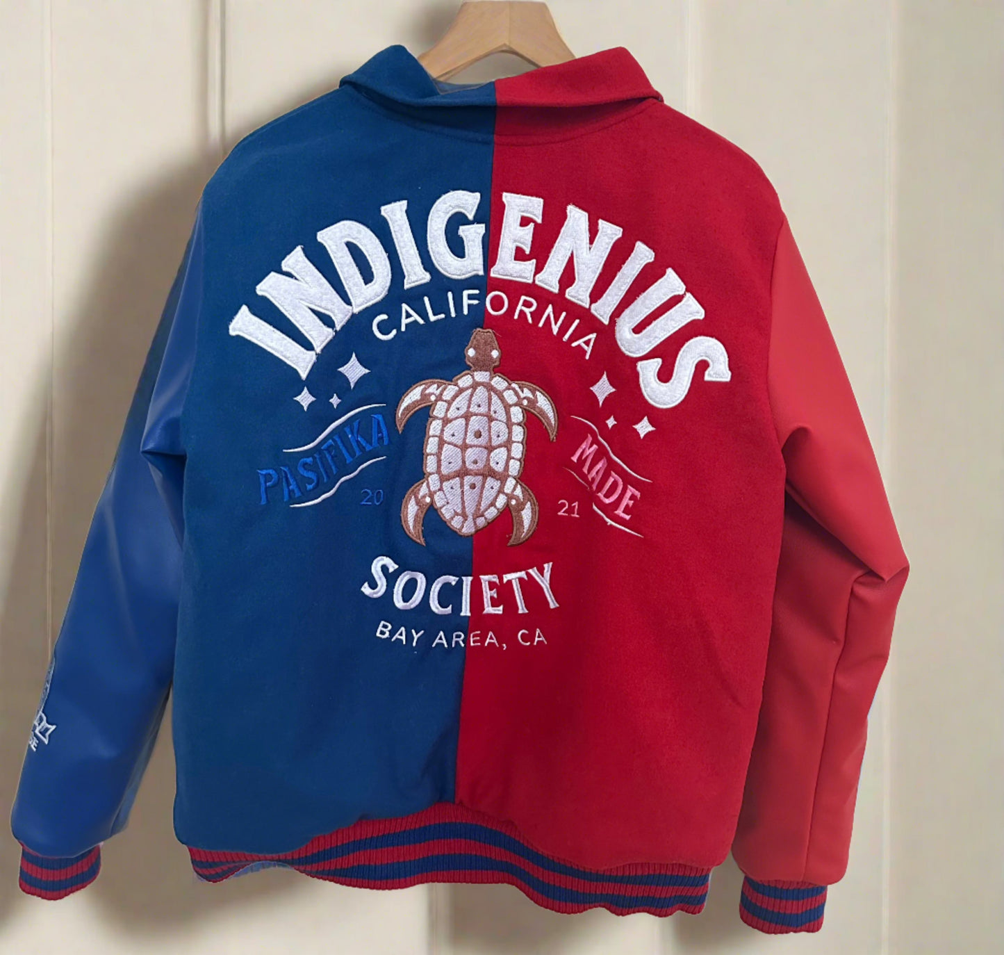 The Tongan Double Clash OG Letterman Jacket