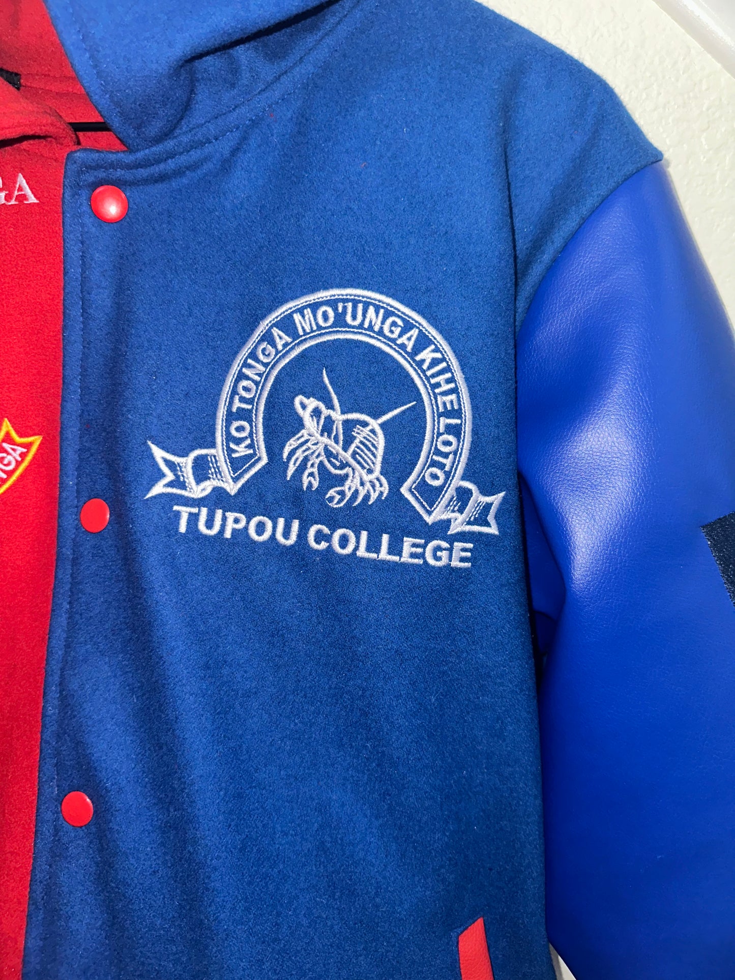 The Tongan Double Clash OG Letterman Jacket