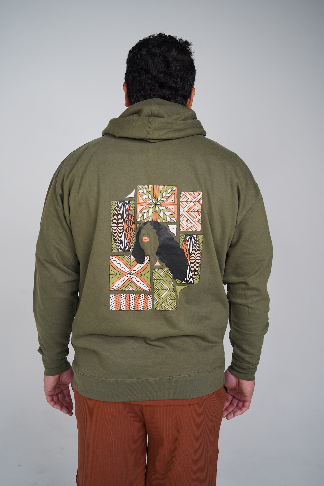 Military Green Hoodie (Slim Fit)