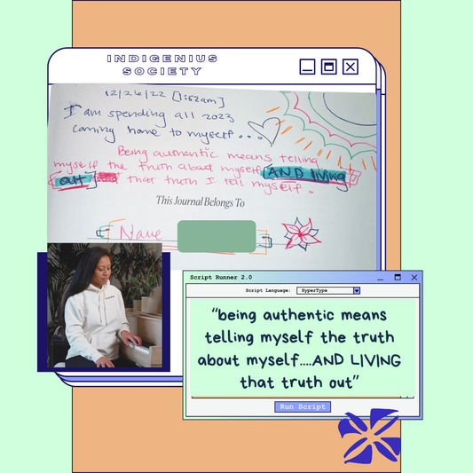 Being Authentic means telling myself the truth and LIVING out that truth....