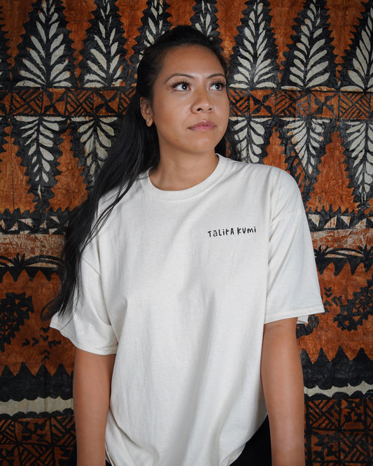 Cream Tālita Kumi Tee